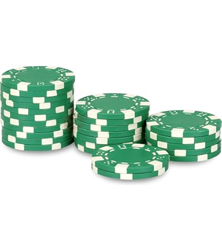 Rouleau De 25 Jetons De Poker Laser Deluxe 5000 - Jetons De 11,5g Avec Insert Métal, Couleur Rose, Pour Parties Sérieuses
