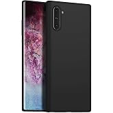 Microsonic Matte Silicone Samsung Galaxy Note 10 i&ccedil;in Kılıf Siyah [Galaxy Note 10 ile Uyumlu Kılıf - Siyah]