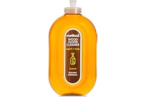Method Nettoyant Sol, Nettoie et Élimine les Taches sur les Parquets et Sols En Bois, Parfum Amande, Bouteille de 739ml