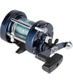 Abu Garcia Ambassadeur Seven, Fishing Reel, Round Baitcast Reels, Conventional Fishing, Unisex, Black, 7000