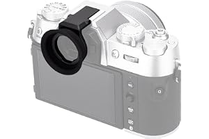 JJC utökad typ och långt mjukt okular för Fuji X-T50 säkrad via varm sko