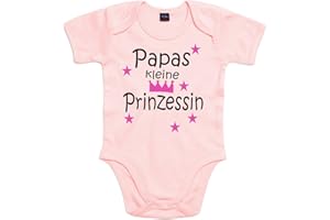 WarmherzIch Baby Body Papas kleine Prinzessin Strampler liebevoll bedruckt Königin Chef ein und Alles Queen
