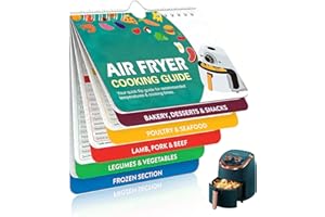 JINSIHU Ściągawka magnesy przewodnik do pieczenia magnetyczna ściągawka do frytkownicy powietrznej