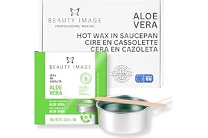 BEAUTY IMAGE Cera Depilatoria en Cazoleta (1, Aloe Vera)