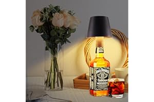 ChenFec LED Tischlampe Kabellos Akku Aufladbar, USB Flaschenlicht, LED Lampe Tischleuchte Outdoor Indoor für Restaurant & Bar