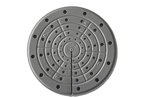 Lavatelli Placa Térmica Esparcidor de Llama, Steel, Gris