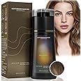 Hair Care Instant Dye Shampoo,Light Brown Hair Dye,Polar Hair Dye Shampoo,Semi Permanent Hair Dye,Shampoo Hair Dye,3 in 1 Shampoo for Color Treated Hair,Colour Shampoo to Cover Grey Hair(Light Brown)