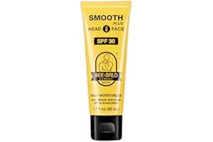 Bee Bald SMOOTH PLUS Hydratant quotidien avec FPS 30. L'écran solaire à large spectre hydrate et hydrate en protégeant la peau des rayons UVA/UVB nocifs du soleil. Se sent frais et confortable.