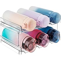 Lifewit Stapelbare Flessenorganizer voor Kast, Vriezer, Voorraadkast