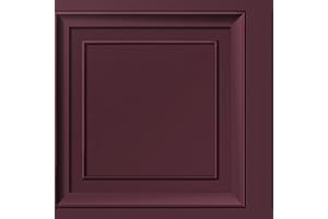 Fine Decor FD43468 Distinctive Square Panel, Mulberry