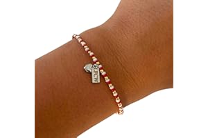 Beadlet Liverpool Football Club Women WSL Beaded Bracelet With Tag & Heart Charm For Women Girls Female Football Fan