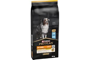 Purina Pro Plan All Size Light/Sterilized hundfoder för vuxna, steriliserat, lätt, viktkontroll med vit fisk, 14 kg säck