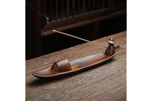 FANNAS 1 Piezas Porta-Inciensos Soporte de Varilla de Incienso de Cerámica Soporte de Incienso Varilla Incienso Porta Quemadores,Adecuado para Yoga, SPA, Decoración del Hogar（#2）