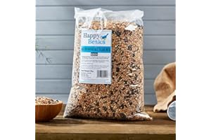 Happy Beaks All Seasons Wild Bird Food Seed Mix High Energy Premium Feed For Wild Birds (Seed Mix 12.75kg)