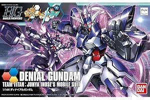 BANDAI SPIRITS HGBF 1/144 Denial Gundam - Modellino in plastica