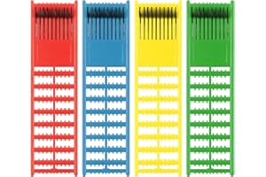 Qaestuan 4 Piezas Tablero Línea Bobinado Pesca Organizador de Anzuelos, Herramienta de Pesca, Soportes para Sedal