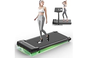CAZVIAN Walking Pad Laufband für Zuhause - Treadmill mit 5% Steigung with Incline for Home Office Büro Laufbänder Unter Desk Mini Klein Tragbares Gehband Tretmühle Leises Lauf Running Machine Schreibtisch