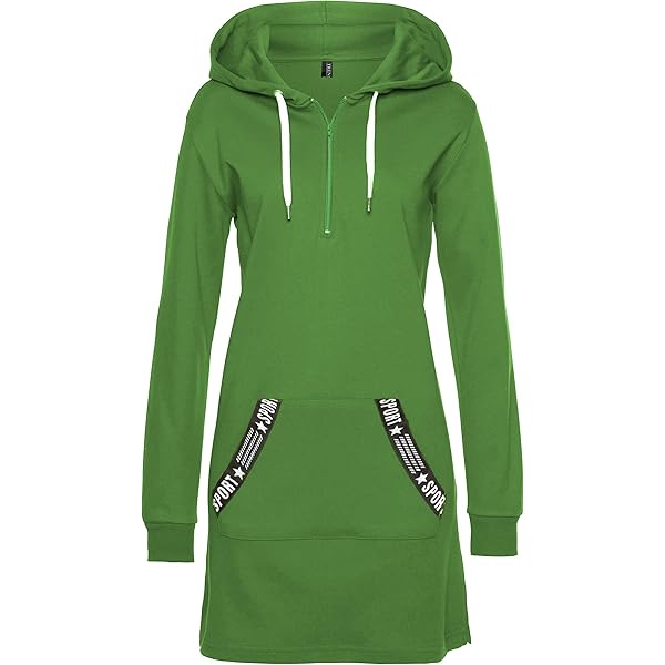 Pamqsen Oversized Hoodie Damen - Baumwolle Kapuzenpullover Winter