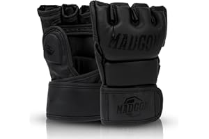 ‎MADGON MADGON Premium MMA Handschuhe für Kampfsport, Grappling, Sparring, Krav MAGA, Muay Thai, Boxsack, Pratzen für Männer und Frauen