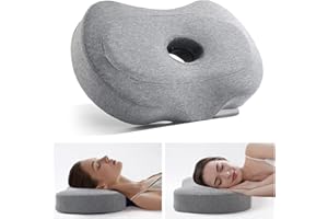 ‎HZUISST hzuisst Piercing Kissen mit Loch, Memory Foam Kopfkissen, Piercing Pillow mit Loch, Piercing Kissen Ohr für Seitenschläfer zur Schmerzlinderung