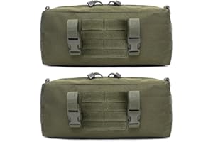 ‎WYNEX WYNEX Tactical Increment Molle Pouch, vertikale EDC Utility Pouches Schultertasche Militär Mehrzweck Große Kapazität mit Schultergurt Wasserdichtes Zubehör Modulares Design