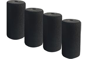CORECISE Foot Foam Pads Rollers Replacement for Home Gym Weight Bench and Inversion Table