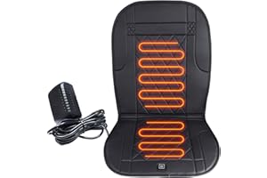 KINGLETING Heated Seat Cushion with Pressure Sensitive Switch, Heat Seat Cover for Home, Office Chair and More