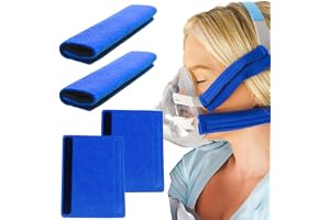Norhogo Universella CPAP-band skydd CPAP ansiktskuddar komfortkuddar för band 4 st.
