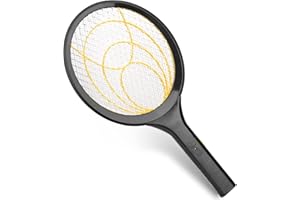mafiti Electric Fly Swatter, Fly Killer Bug Zapper Racket for Indoor and Outdoor Pest Control,(2AA Batteries not Included)