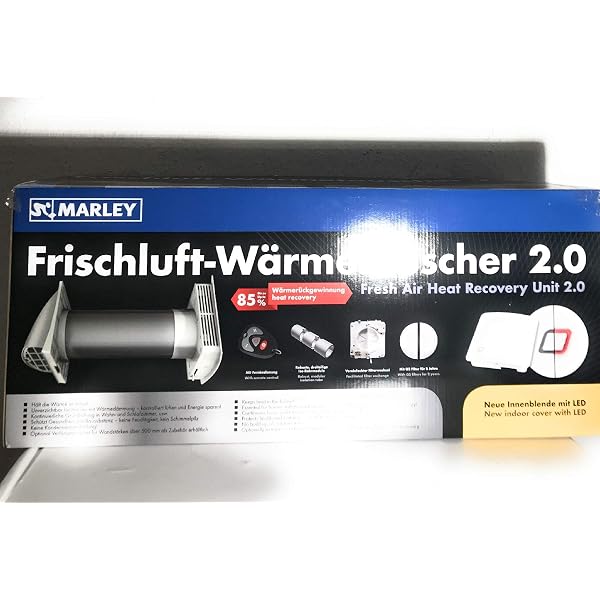 Marley Fresh Air Heat Exchanger MEnV180 - 320670 : Amazon.de: DIY u0026 Tools