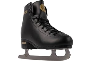 LMNADE Curve Vegan Friendly White Figure Ice Skates Ideal Beginner to Intermediate Ice Skates - Perfect Figure Skates for Girls, Kids, Adults and Women