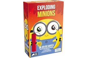 Asmodee Exploding Kittens, Exploding Minions, Jeu de société, A partir de : 7 Ans, 2 à 5 Joueurs, Temps :15 Min EKEK08FR