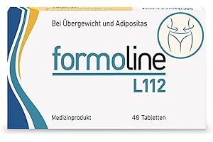 ‎FORMOLINE L112 formoline L112: Kalorienmagnet zum Abnehmen, mit Wirk-Ballaststoff L112 auf natürlicher Basis zur Gewichtsreduktion & -kontrolle bei Übergewicht, Klinisch belegt, 48 Tabletten