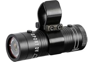 Ablebro cámara de vídeo shotgun para grabación de tiro de arcilla y caza, bicicleta, moto, deporte DV