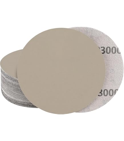 Lot De 40 Disques Abrasifs Ronds De 150 Mm - Pour Eau Sèche Et Humide - Grain 1000, 2000, 3000, 5000, Ponceuse Excentrique - Papier Abrasif Pour Bois, Métal Et Voiture