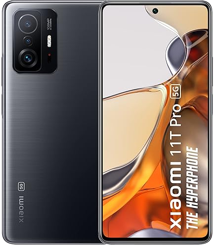 Xiaomi 11T Pro 5G Hyperphone (Meteorite Black, 8GB RAM, 128GB 