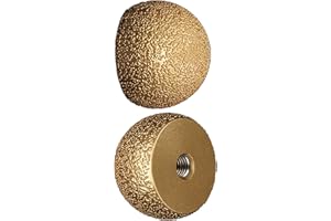 Jerilla Bit del Router Testa di Rettifica Diamantata - M10 Sabbia Grossa Fresa per Rifilatura Giada Strumenti di Intaglio per Piastrelle/Pietra