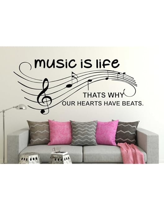 StickMe 'Colourful Music Notes Decorative - Creative - Colorful