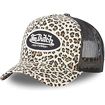 Von Dutch Casquette Homme & Femme Ajustable, Casquette Baseball, Durable, Coupe Décontractée Et
