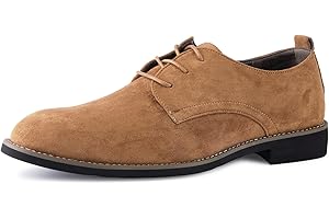 ARO LORA Hommes Robe Oxfords et Derbies Chaussures Classiques à Lacets Casual Suede Brogues Chaussures