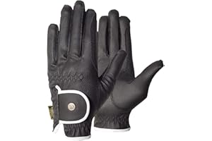 AK RIDING SPORTS LTD AK Synthetic Grip Horse Riding Gloves All Season Unisex Equestrian Gloves