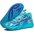 Uhclrr Men's Basketball Shoe Anti Slip Men's Basketball Shoe Men's Basketball Shoe Outdoor Sports Shoe(42 EU, F6)
