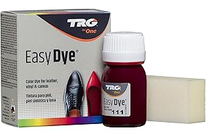 TRG The One - Tinte para Calzado y Complementos de Piel | Tintura para zapatos de Piel, Lona y Piel Sintética con Esponja aplicadora | Easy dye, 25 ml