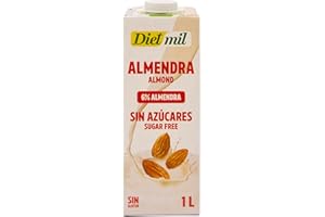 ECOMIL DieMilk ALMENDRAS NATURE SIN AZUCAR 1 Litro