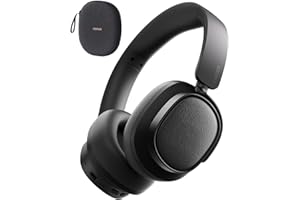 Edifier ES850NB Hybrid Active Noise Cancelling Headphones Wireless Over-Ear Headphones, Foldable Bluetooth V5.4 Headphone, Hi-Res Audio Wireless, LDAC, 92H ANC Playtime, AI Call, Touch Control - Black