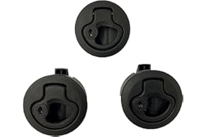 Haasweller 3X Pull Lock Möbelschloss wie Push Lock Schloss abschließbar für Wohnmobil Camper Ausbau Druckschloss