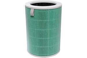 PUREBURG Filtr powietrza H13 HVAC, kompatybilny z Xiaomi 4, filtracja 4-stopniowa, węgiel aktywny, 1 opakowanie