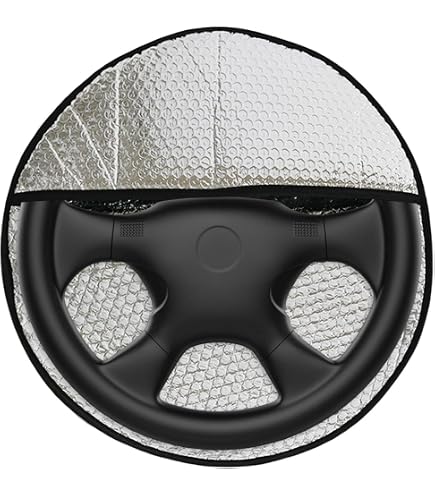 Pare-soleil Pour Volant 45 Cm - Protection UV, Réfléchissant, Pliable - 4