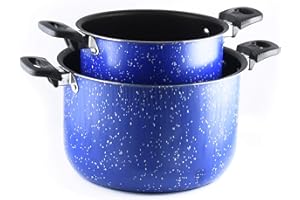 House Collection HSC1722 Set 2 Pentole Milos, Alluminio