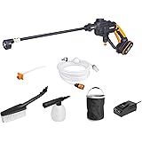 WORX WG620E.2 18V (20V Max) Cordless Hydroshot Portable Pressure Cleaner-Full Kit w/Fast Charger